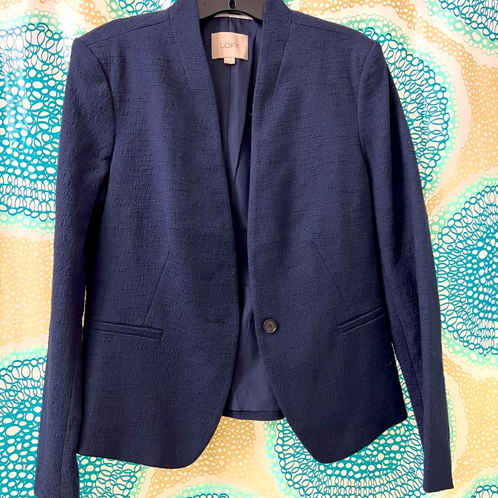 Navy blue jacket